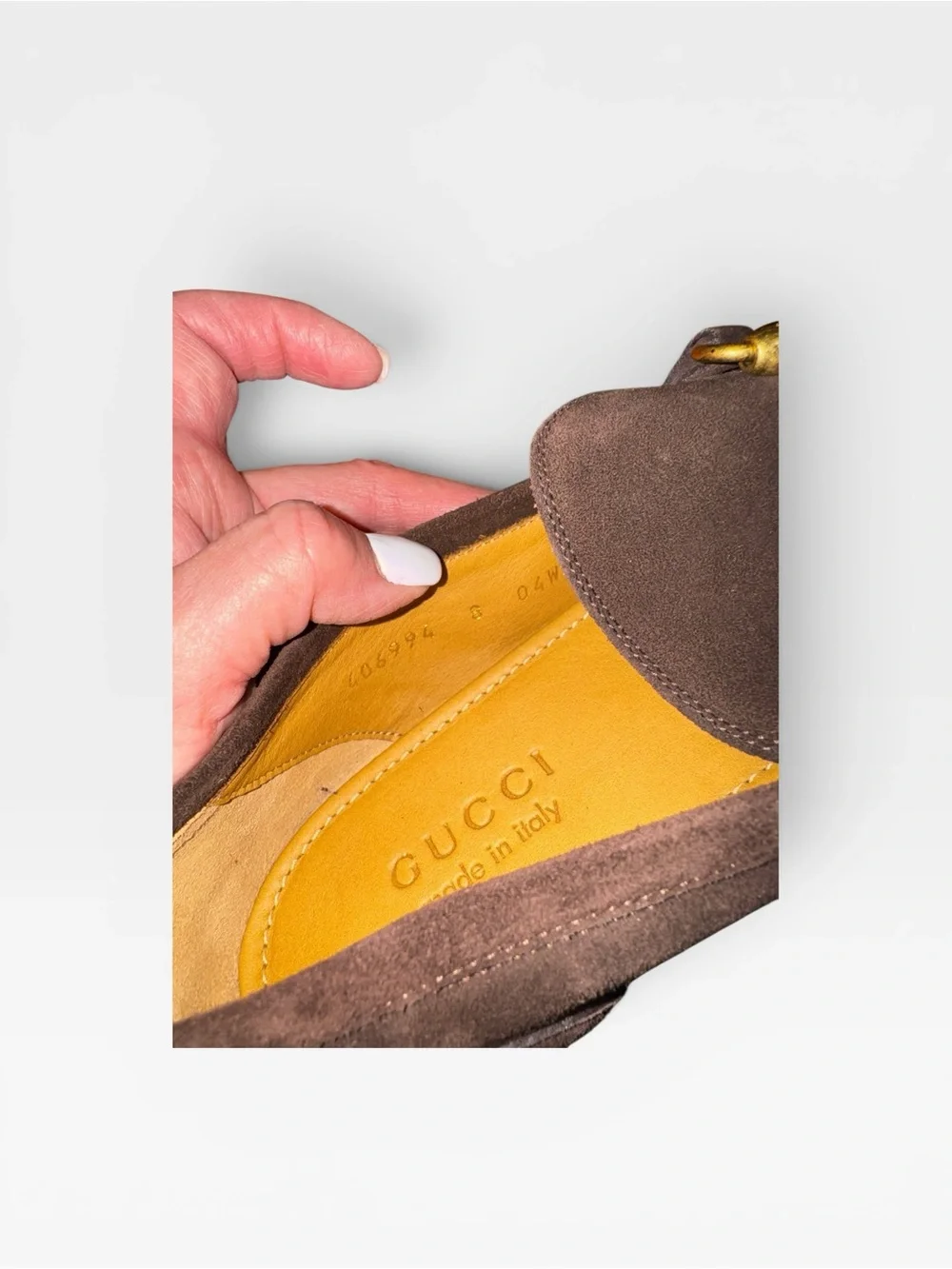 NEW! Men's Gucci Jordaan loafer US 8